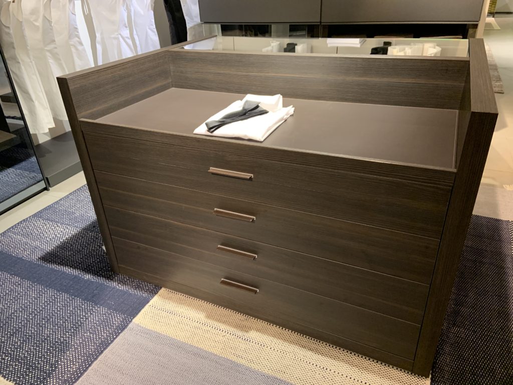 COMMODE ILOT( double face ) ``TWEED`` DE POLIFORM